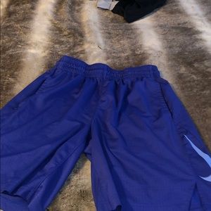 Blue nike shorts dry-fit